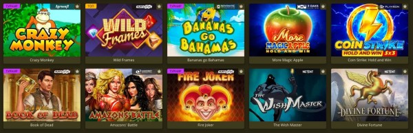 Игры на бонусы